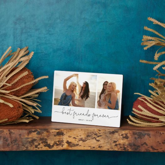 Best Friends Forever 2 Photo Collage Plaque Fotoplaat (Zijkant)