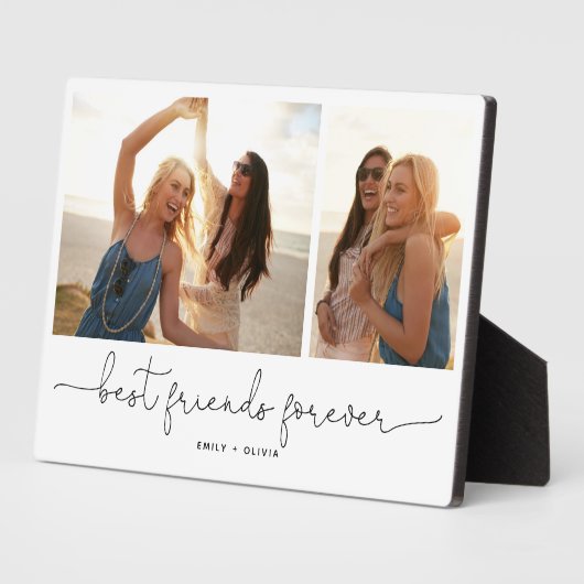 Best Friends Forever 2 Photo Collage Plaque Fotoplaat (Zijkant)