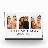 Best Friends Forever 3 Photo Collage Gift Fotoblokken (Voorkant)
