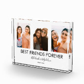Best Friends Forever 3 Photo Collage Gift Fotoblokken (Rechts)