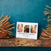 Best Friends Forever 3 Photo Collage Gift Fotoplaat (Zijkant)