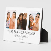 Best Friends Forever 3 Photo Collage Gift Fotoplaat (Zijkant)
