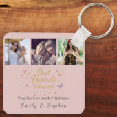 Best Friends Forever – 3 Photo Keychain Gift (Achterkant)