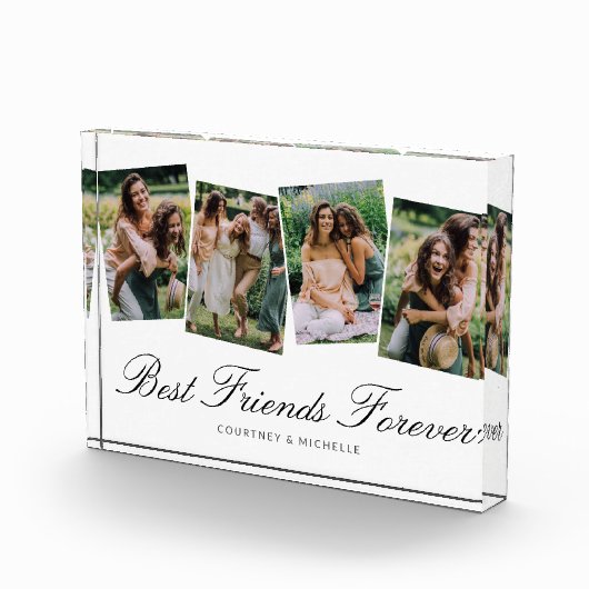 Best Friends Forever 4 Photo Collage Fotoblokken (Rechts)