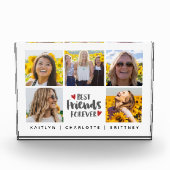 Best Friends Forever 5 Photo Collage Block Fotoblokken (Voorkant)
