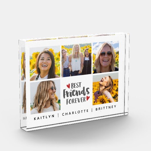 Best Friends Forever 5 Photo Collage Block Fotoblokken (Links)
