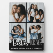 Best Friends Forever Aangepast 4 Foto Collage Fotoplaat (voorkant)