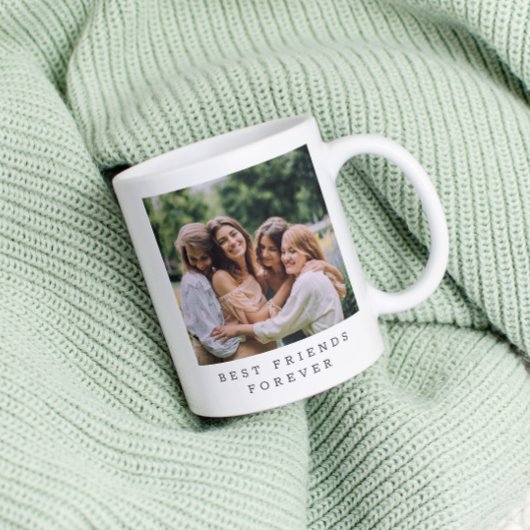 Best Friends Forever Aangepaste Foto op maat Koffiemok