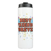 best friends forever,best friend day, funny, party thermosbeker (Voorkant)