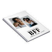 Best Friends Forever BFF Bestie Photo Notitieboek (Rechterzijde)