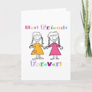 Best Friends Forever BFF-cadeautjes Kaart