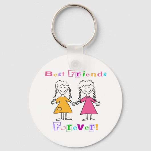 Best Friends Forever BFF-cadeautjes Sleutelhanger (Voorkant)