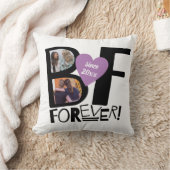 Best Friends Forever BFF Cute Moderne Photo Kussen (Deken)