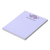 Best Friends Forever, BFF Cute Tortelduifjes Notitieblok (Linkerzijde)