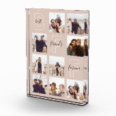 Best Friends Forever BFF Nine Photo Grid Collage Fotoblokken (Rechts)