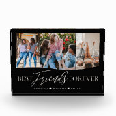 Best Friends Forever BFFs 3Photo Keepomwille Black Fotoblokken (Voorkant)