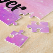 Best Friends Forever Blonde en Brunette Custom Legpuzzel (Zijkant)