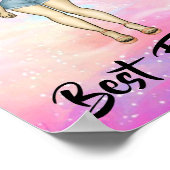 Best Friends Forever Blonde en Brunette Custom Poster (Hoek)