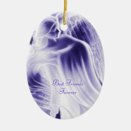 Best Friends Forever Blue Angel - Ornament