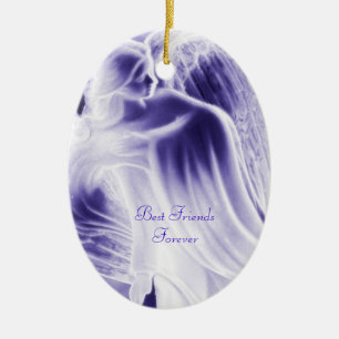 Best Friends Forever Blue Angel - Ornament