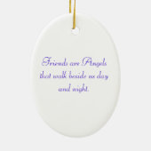 Best Friends Forever Blue Angel - Ornament (Achterkant)
