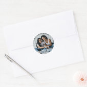 Best Friends Forever Custom Foto & Name Sticker (Envelop)