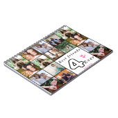 Best Friends Forever Custom Spiral Notebook – Phot Notitieboek (Linkerzijde)