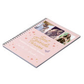Best Friends Forever –Custom Spiral Photo Notebook Notitieboek (Linkerzijde)