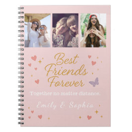 Best Friends Forever –Custom Spiral Photo Notebook Notitieboek