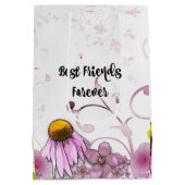 Best Friends Forever, Daisy Graphic Design Medium Cadeauzakje (Achterkant)