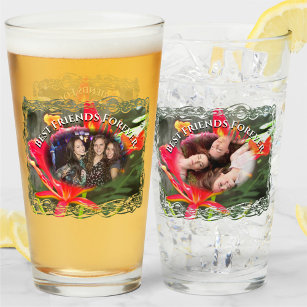 Best Friends Forever Flaming Beauty 1583 Beer Glas