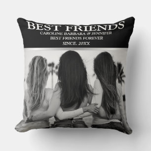 Best Friends Forever Foto Collage Friendship Kussen