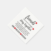 Best Friends Forever Friendship Day Servet (Hoek)