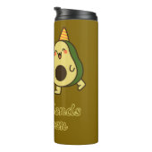 BEST FRIENDS FOREVER, FUNNY, AVOCADO, FRIENDS DAY THERMOSBEKER (Geroteerd rechts)