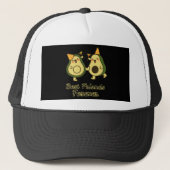 BEST FRIENDS FOREVER, FUNNY AVOCADO, FRIENDS DAY TRUCKER PET (Voorkant)