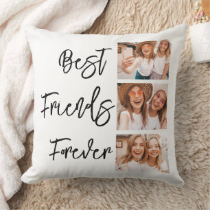 Best Friends Forever Gift Photo Collage Kussen