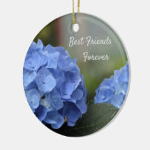 Best Friends Forever Hydrangeas Keramisch Ornament (Links)