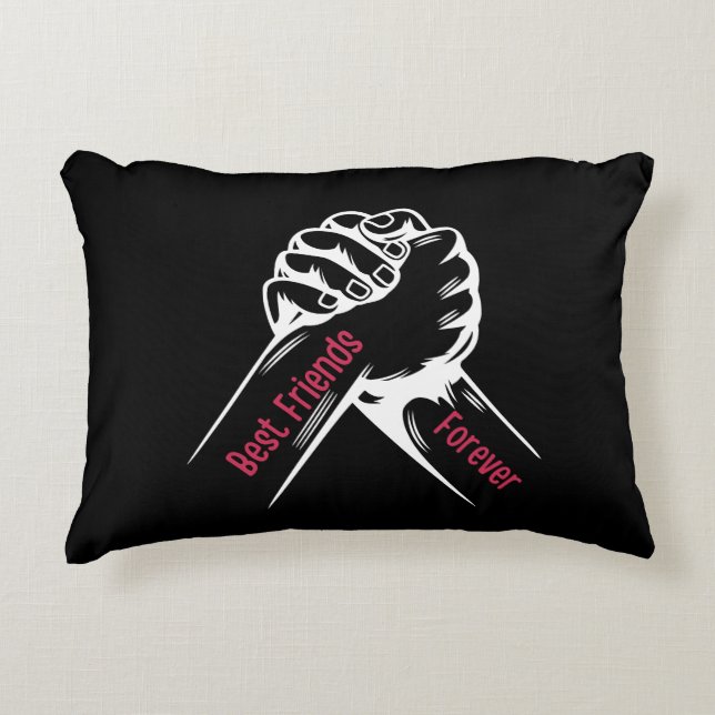 BEST FRIENDS FOREVER, MATCHING MY FRIENDS ACCENT KUSSEN (Voorkant)