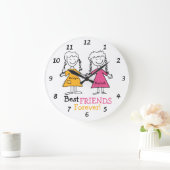 Best Friends Forever op maat Grote Klok (Huis)