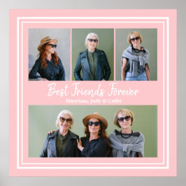 Best Friends Forever Persoonlijke foto Poster