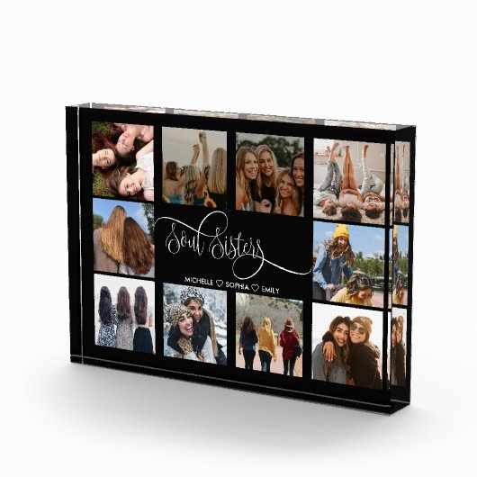 Best Friends Forever Photo Block Soul Sisters Fotoblokken (Rechts)