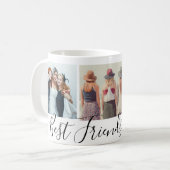 Best Friends Forever Photo Collage Koffiemok (Voorkant links)
