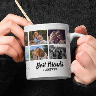 Best Friends Forever Photo Collage Koffiemok