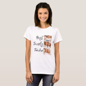 Best Friends Forever Photo Collage T-shirt (Voorkant volledig)