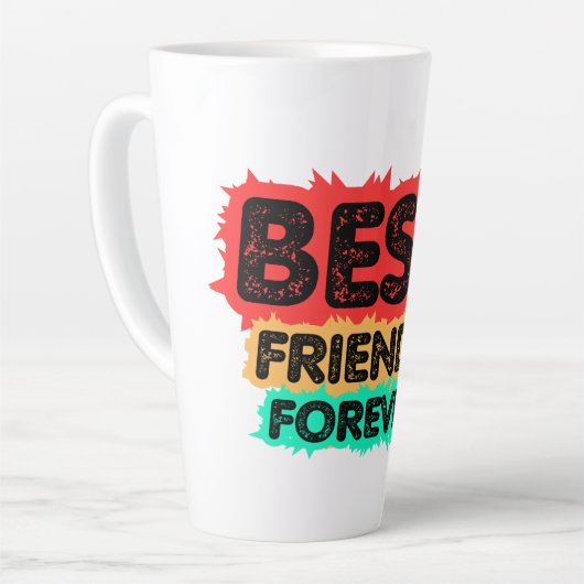 BEST FRIENDS FOREVER RETRO FRIENDS, FRIENDSHIP LATTE MOK (Linkerhoek)