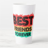 BEST FRIENDS FOREVER RETRO FRIENDS, FRIENDSHIP LATTE MOK (Voorkant)