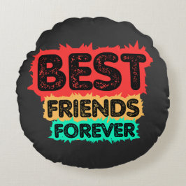 BEST FRIENDS FOREVER RETRO FRIENDS, FRIENDSHIP ROND KUSSEN