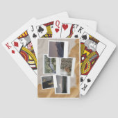 Best Friends Forever Scrapbook Photo Collage – Fun Pokerkaarten (Achterkant)