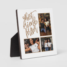 Best Friends Forever script 3 Photos Gold White