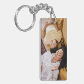 Best Friends Forever Script Custom Photo BFF Sleutelhanger (Voorkant Links)